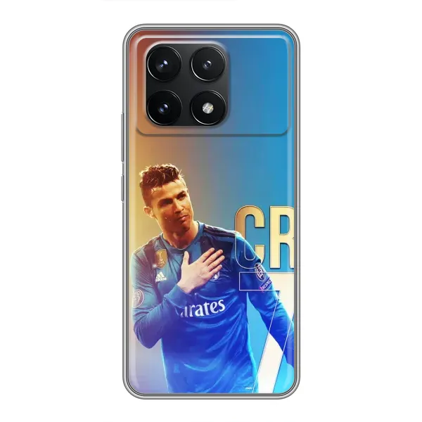 Чехол с принтом «CR7 Real» для Xiaomi POCO F6 Pro
