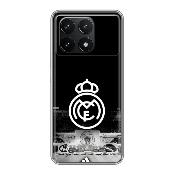 Чохол з принтом «емблема Реал Мадрид» для Xiaomi POCO F6 Pro