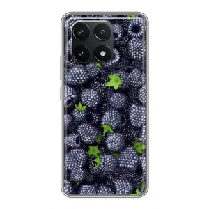 Чохли з фруктами для Xiaomi POCO F6 Pro (VPrint) (Ожина)
