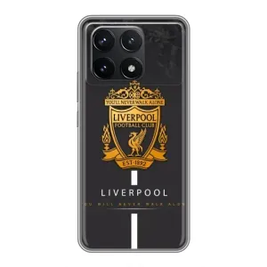 Чехлы для Поко Ф6 Про (VPrint) - ТОП ФК (FC Liverpool)