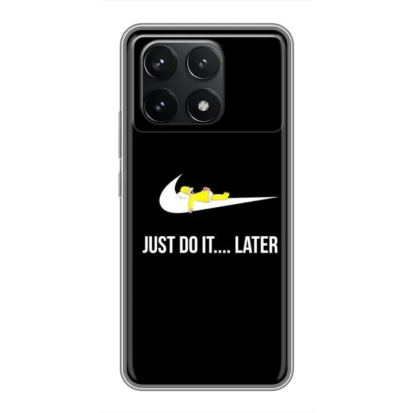 Чехол с принтом «Гомер Later» для Xiaomi POCO F6 Pro Чехол с принтом «Гомер Later» для Xiaomi POCO F6 Pro