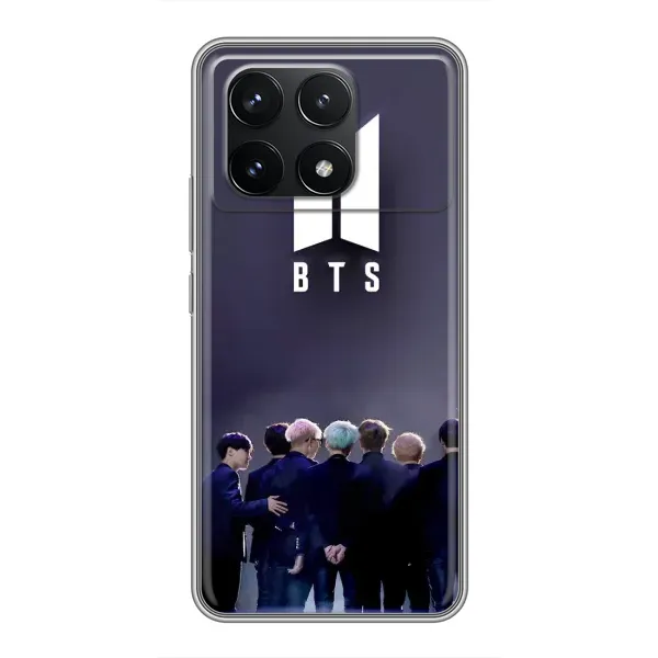 Чехол с принтом «Группа BTS» для Xiaomi POCO F6 Pro