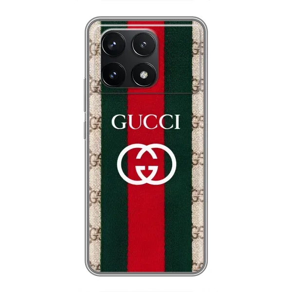 Чохол з принтом «Gucci дизайн» для Xiaomi POCO F6 Pro