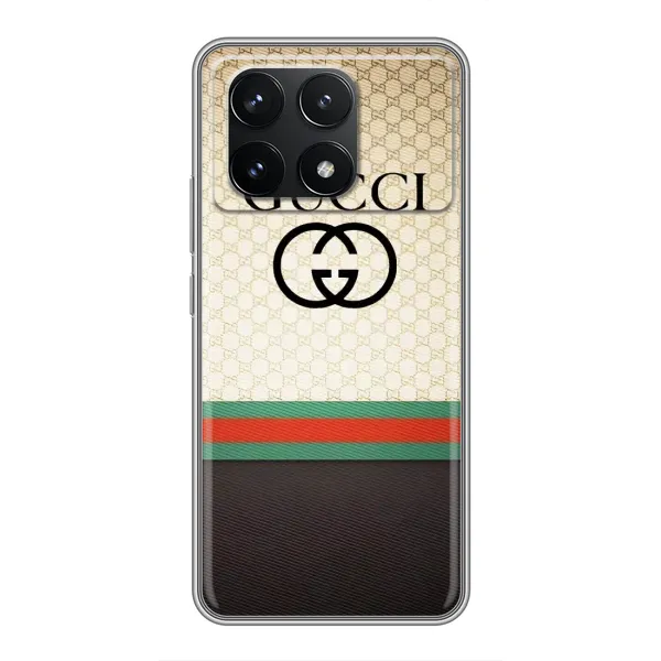 Чохол з принтом «GUCCI стиль» для Xiaomi POCO F6 Pro