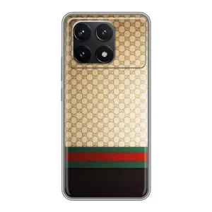 Чохли  GUCCI для Поко Ф6 Про (AlphaPrint) (Гуччі Фон)