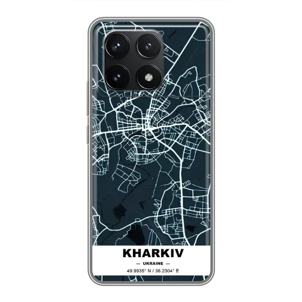 Чохол з принтом «Харків» для Xiaomi POCO F6 Pro