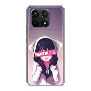 Чохли Персонажі Аніме Наруто для Xiaomi POCO F6 Pro (AlphaPrint) (Hentai chan)