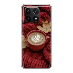 Чохол з принтом «Кава на ковдрі» для Xiaomi POCO F6 Pro