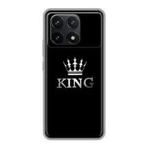 Чехол с Короной Поко Ф6 Про - (AlphaPrint) (KING)