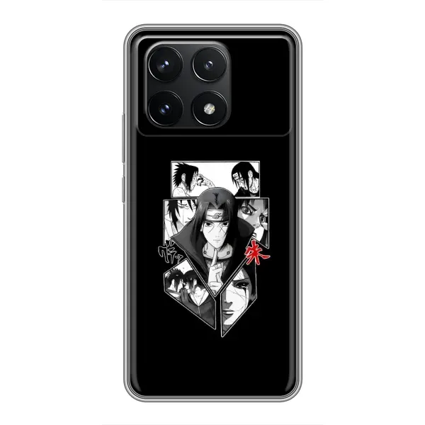 Чохол з принтом «колаж Ітачі» для Xiaomi POCO F6 Pro Чохол з принтом «колаж Ітачі» для Xiaomi POCO F6 Pro