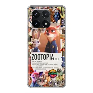 Чохол Зоотрополіс на Xiaomi POCO F6 Pro (Постер Зоотрополіс)