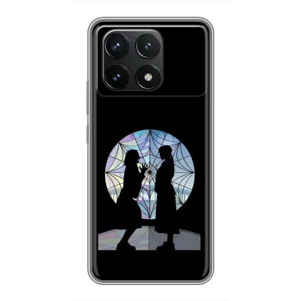 Чохол з принтом «кімната Венздей» для Xiaomi POCO F6 Pro