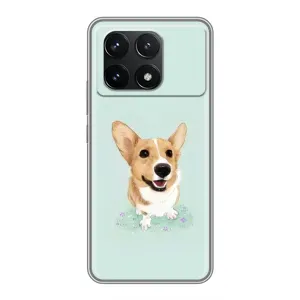Чохли з собаками для Xiaomi POCO F6 Pro (VPrint) (Коргі)