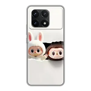 Чохол з Лабубу на Xiaomi POCO F6 Pro (Лабубу)