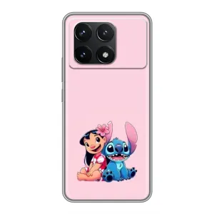 Чохол з принтом Стіч на Xiaomi POCO F6 Pro (Ліло і Стіч)