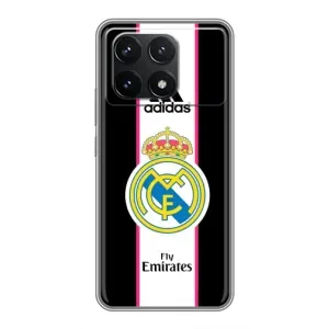 ФК Реал Мадрид чохли для Xiaomi POCO F6 Pro (AlphaPrint) (лого Real Madrid)