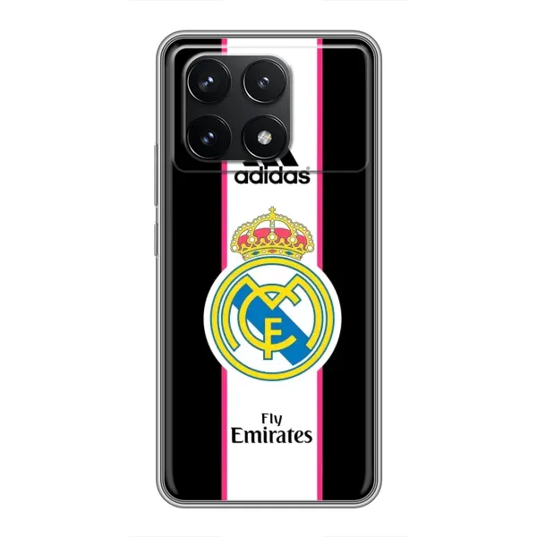 Чохол з принтом «лого Real Madrid» для Xiaomi POCO F6 Pro