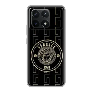 Чохли VERSACE для Поко Ф6 Про (PREMIUMPrint) (Лого Версаче)
