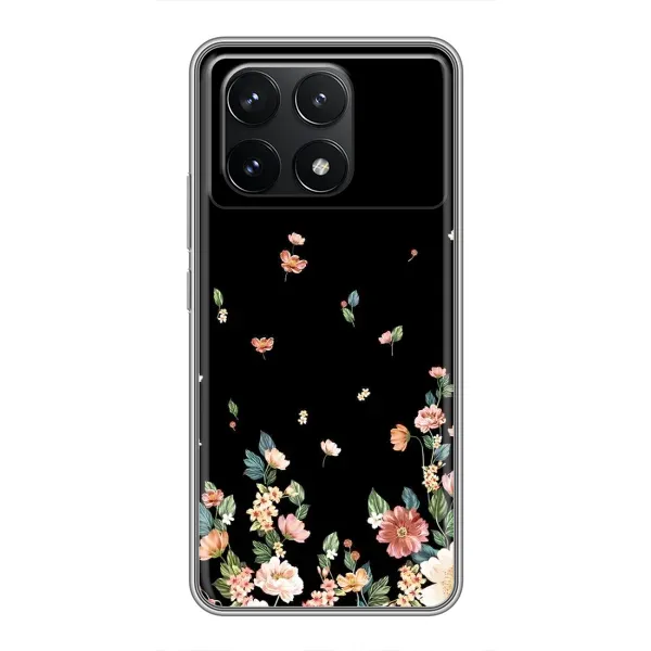 Чехол с принтом «Маленькие цветы» для Xiaomi POCO F6 Pro
