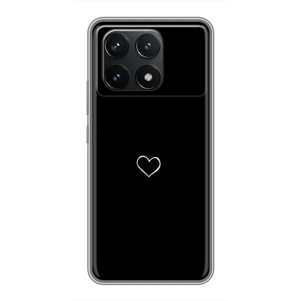 Чехол с принтом «Маленькое сердечко» для Xiaomi POCO F6 Pro
