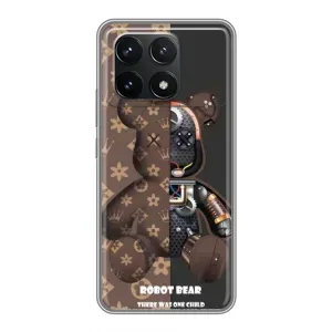Крутые Чехлы Луи Виттон для Xiaomi POCO F6 Pro (AlphaPrint) (Медведь Луи Витон)