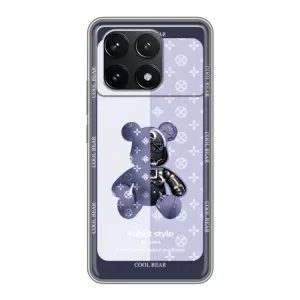 Крутые Чехлы Луи Виттон для Xiaomi POCO F6 Pro (AlphaPrint) (Медвежонок LV)