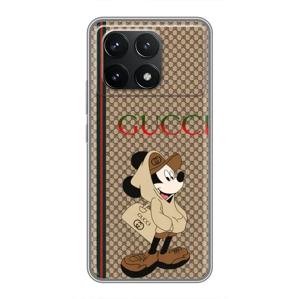 Чохол з принтом «Mickey GUCCI» для Xiaomi POCO F6 Pro