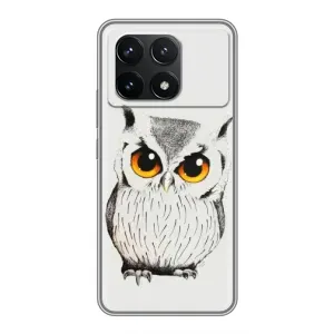 Чохол з пташками на Xiaomi POCO F6 Pro (VPrint) (Мила Сова)