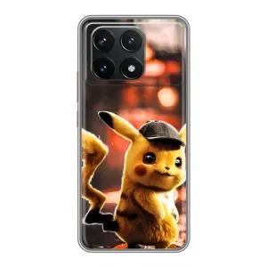 Чохол з Пікачу на Xiaomi POCO F6 Pro (Милий Пікачу)