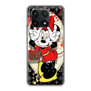Чохол Disney Mouse Xiaomi POCO F6 Pro (PREMIUMPrint) (Мінні peace)