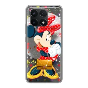 Чохол Disney Mouse Xiaomi POCO F6 Pro (PREMIUMPrint) (Minni з бантіком)