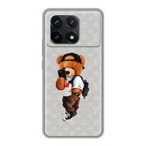Бренднові Чохли для Xiaomi POCO F6 Pro - (PREMIUMPrint) (Ведмедик Луі)