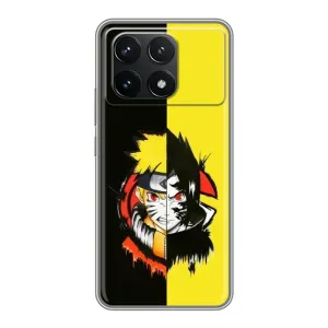 Naruto Anime Чохли для Поко Ф6 Про (AlphaPrint) (Наруто-Ітачі)