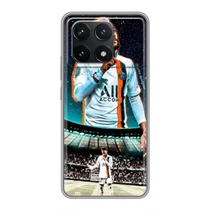 Чехол Неймар для Xiaomi POCO F6 Pro (AlphaPrint) (Неймар ПСЖ)