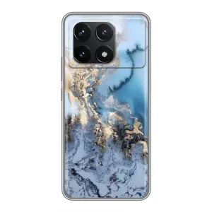 Мраморний чехол на Xiaomi POCO F6 Pro (VPrint) (Ніжний мрамор)