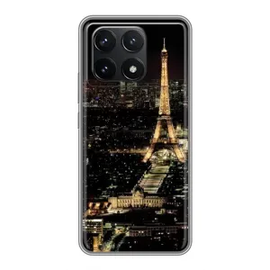 Чохол Ейфелева Вежа Xiaomi POCO F6 Pro - (AlphaPrint) (Нічний Париж)