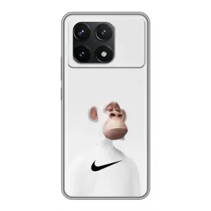 Чохли з Мавпами NFT для Xiaomi POCO F6 Pro (AlphaPrint) (мавпа NFT Nike)