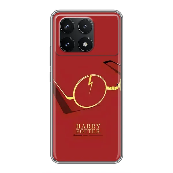 Чохол з принтом «окуляри Гарі» для Xiaomi POCO F6 Pro