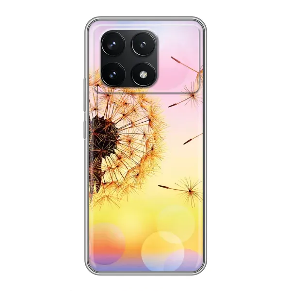 Чехол с принтом «Одуванчик» для Xiaomi POCO F6 Pro Чехол с принтом «Одуванчик» для Xiaomi POCO F6 Pro