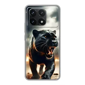 Чохол з принтом «Чорна пантера» для Xiaomi POCO F6 Pro