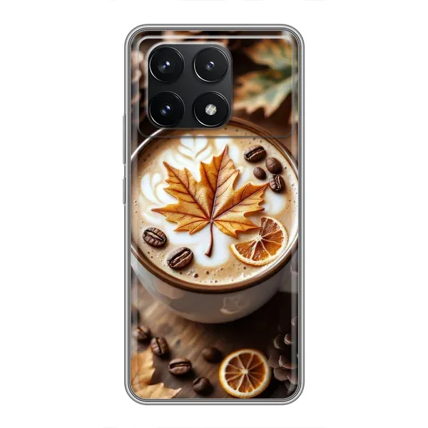 Чохол з принтом «Пряна кава» для Xiaomi POCO F6 Pro