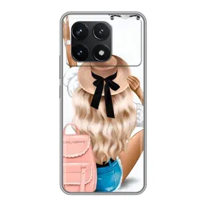Чехол с печатью для Xiaomi POCO F6 Pro - (Мода) (AlphaPrint) (Путешествие)