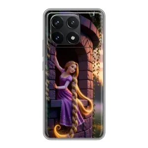 Чохол Рапунцель для Xiaomi POCO F6 Pro (Рапунцель на вежі)
