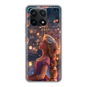 Чохол Рапунцель для Xiaomi POCO F6 Pro (Рапунцель ліхтарики)