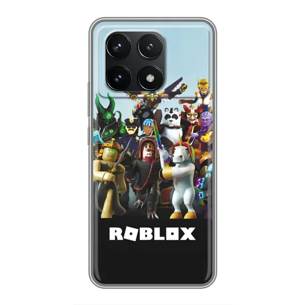 Чехол с принтом «ROBLEX» для Xiaomi POCO F6 Pro