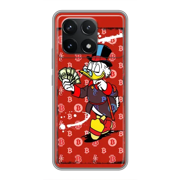 Чехол с принтом «Scrooge MagDag» для Xiaomi POCO F6 Pro