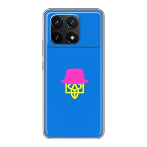 Чехлы для Xiaomi POCO F6 Pro  Укр. Символика (AlphaPrint) (Шапка на гербу)