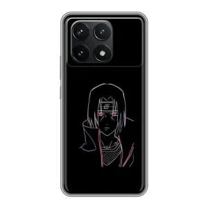 Чохли на тему: Ітачи Учіха для Xiaomi POCO F6 Pro (AlphaPrint) (силует Ітачі)