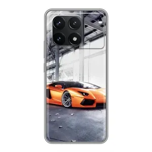 Чехлы с Машинами на Поко Ф6 Про (VPrint) (Sport Car)