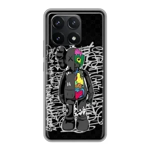 Чехлы для Xiaomi POCO F6 Pro - Bearbrick Louis Vuitton (PREMIUMPrint) (Стиль Bearbrick)